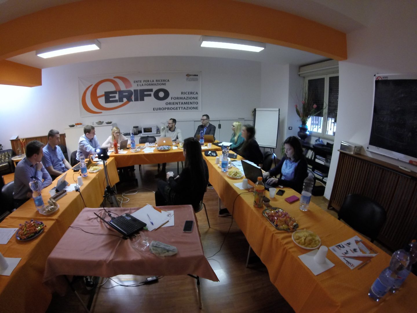 LEARNING TO LEARN ENTREPRENEURSHIP reunión en Roma